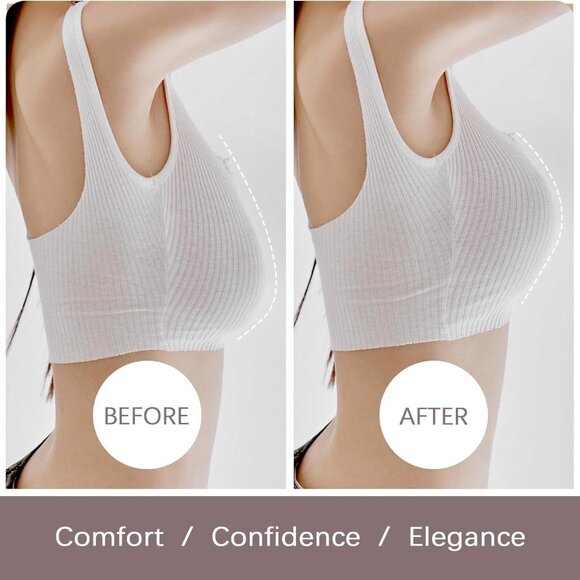 Silicone Nipple Covers with Lift Reusable Push Up Invisible Petite Women - Picture 6 of 7